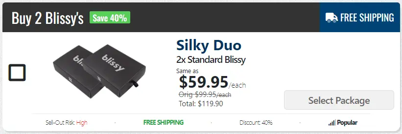 Blissy Pillowcase